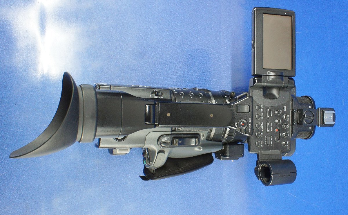 ジャンク 現状品 付属品無し SONY HVR-Z1J ビデオカメラ ハンディカム HDVカムコーダー F122802_画像3