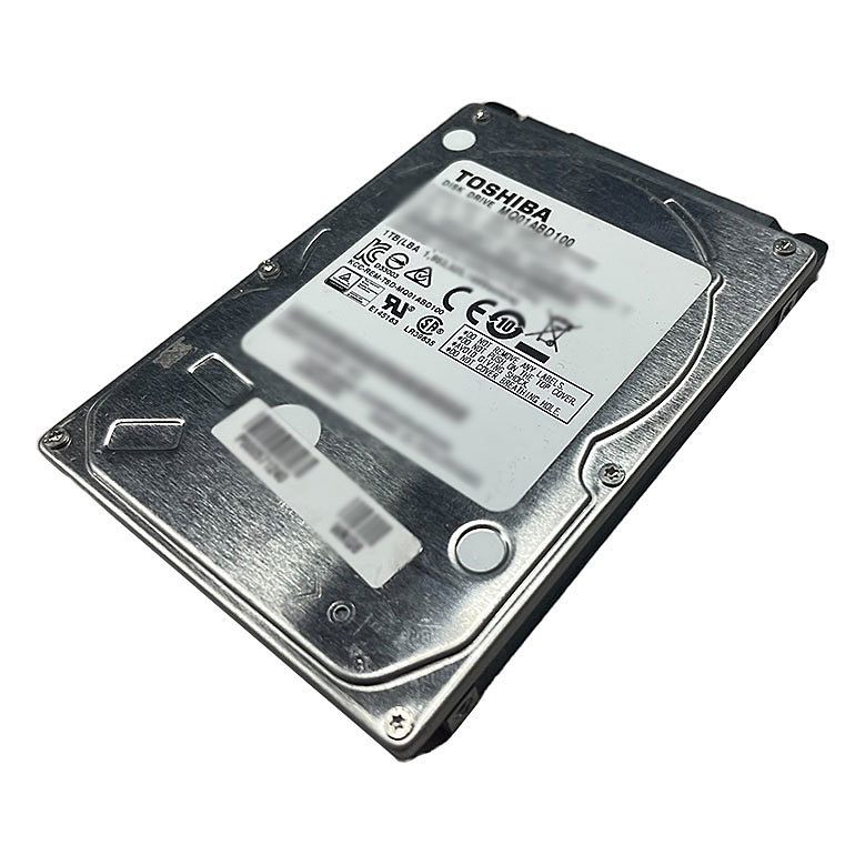 当日発送【中古】メーカー おまかせ 1TB HDD ハードディスク 2.5inch 動作確認済 本体のみ メール便 発送_画像2