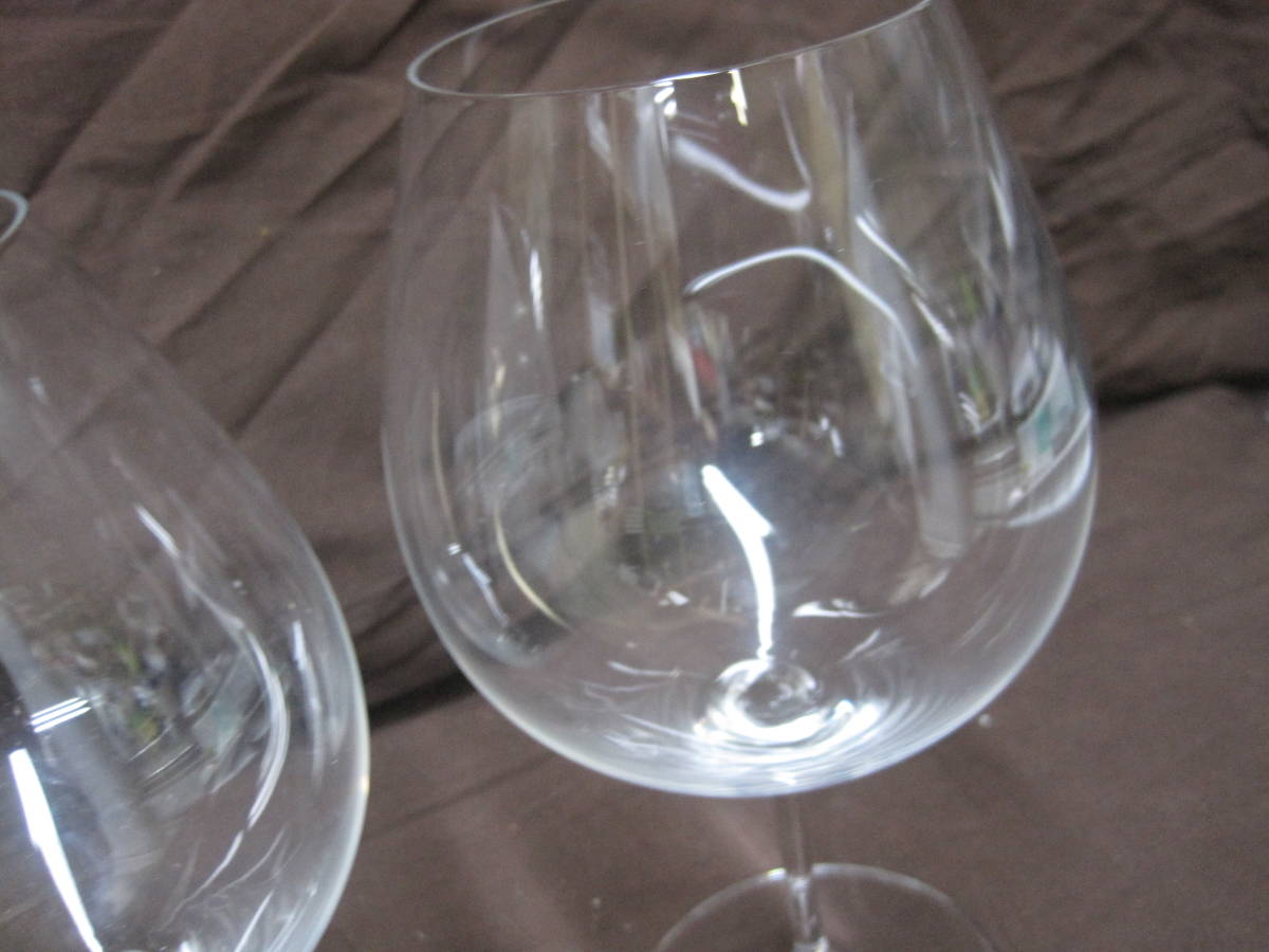 【B071】RIEDEL リーデル ワイングラス 2客セット since 1756　 ヴィノム ブルゴーニュ　ペアワイングラス　箱付き　高さ約21㎝_画像5