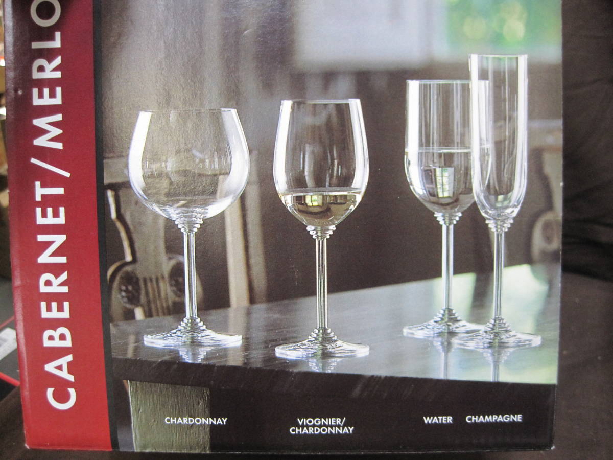 【B153】未使用　RIEDEL リーデル　４客　ワイングラス VIOGNIER/CHARDONNAY 箱あり_画像10