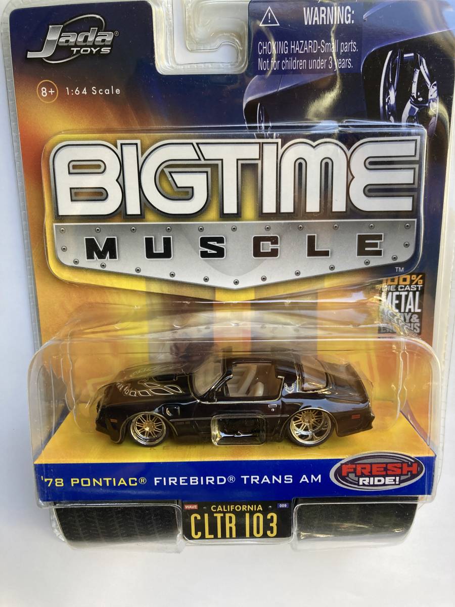 JADA TOYS BIGTIME MUSCLE ’78 PONTIAC FIREBIRD TRANS AM_画像1