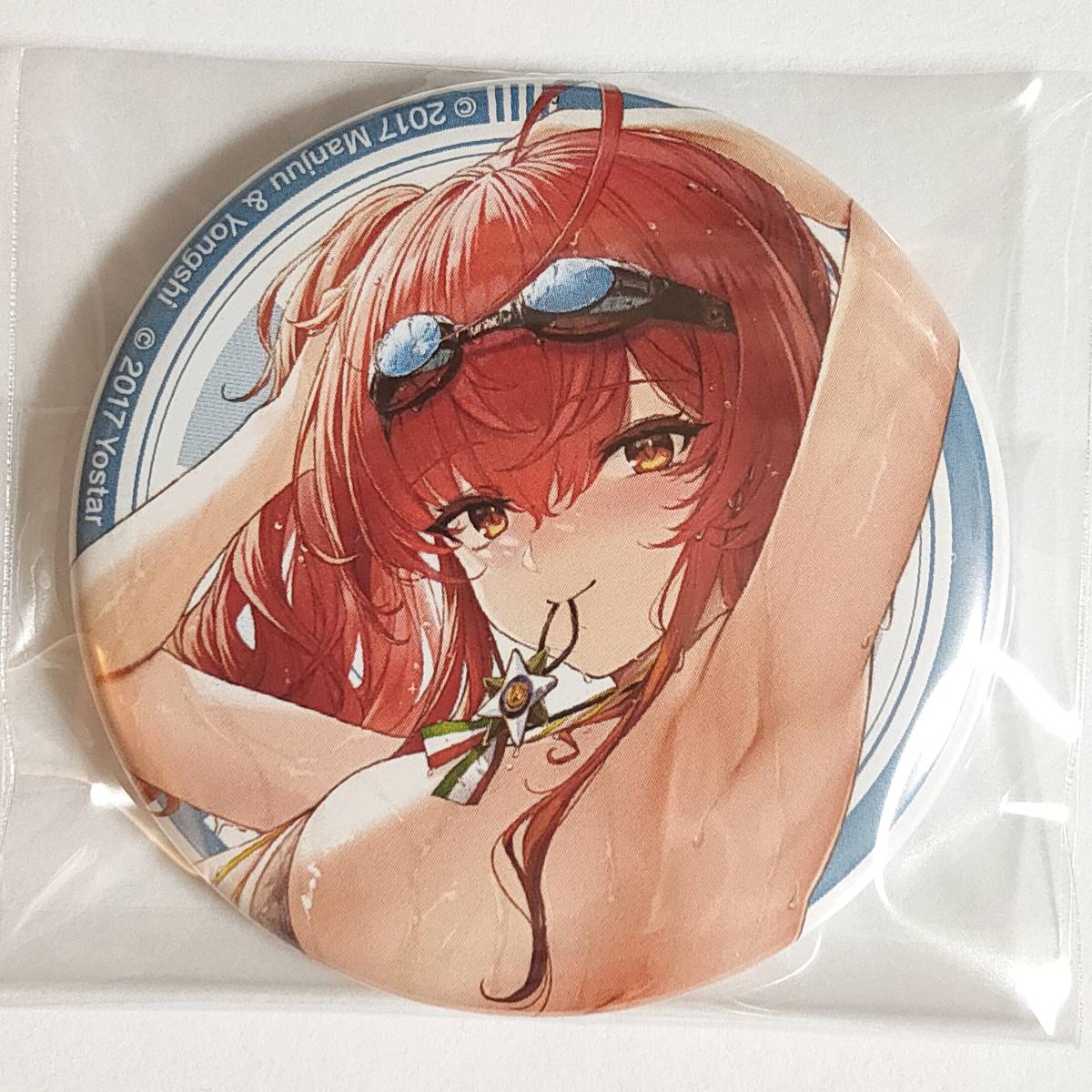 アズールレーン 缶バッジ ザラ 水着 A アズレン Azur Lane Trading Can Badge Zara Swimsuit_画像1