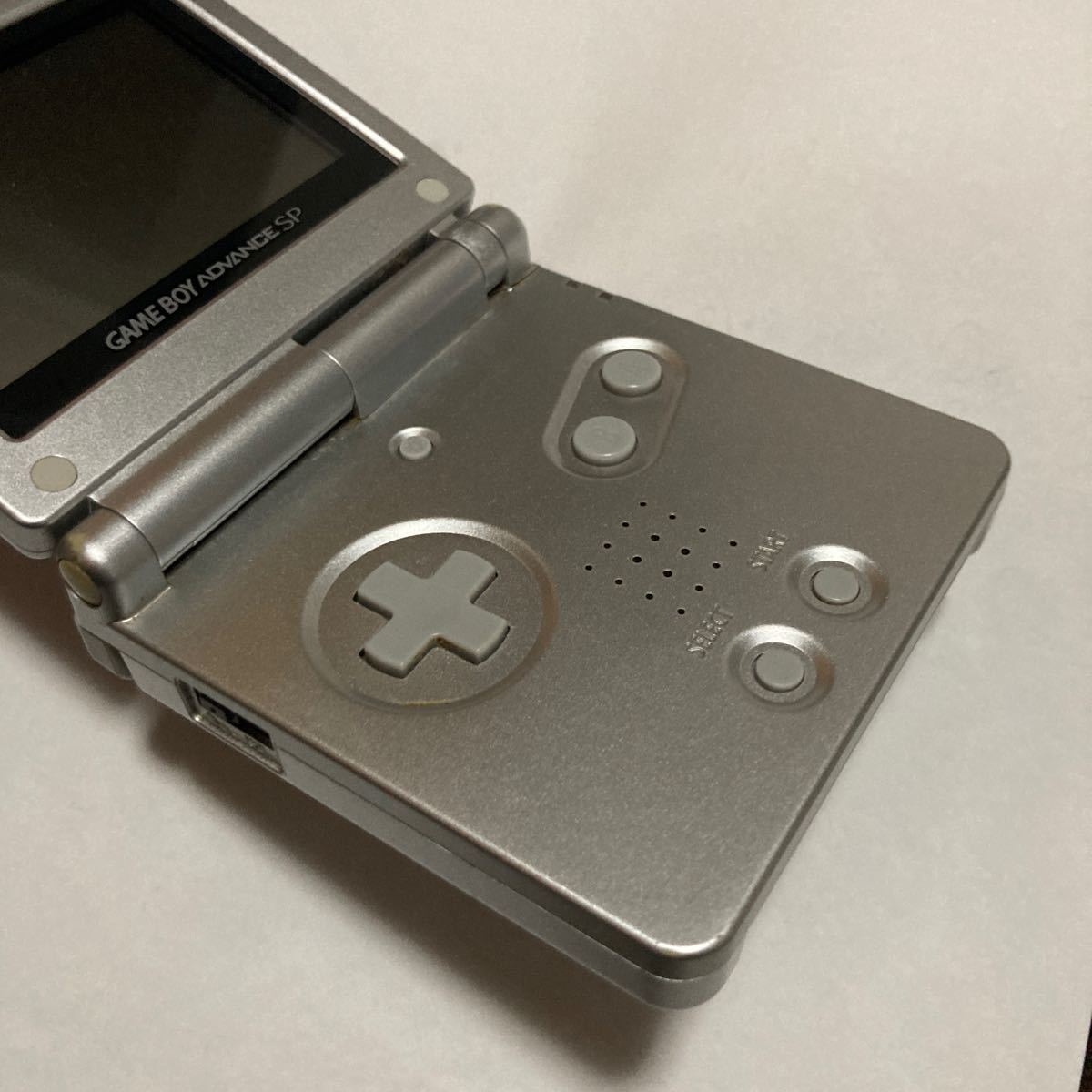 お歳暮・冬ギフト特集2024 GBA 送料無料 SP プラチナ 本体 ゲームボーイアドバンスSP 本体