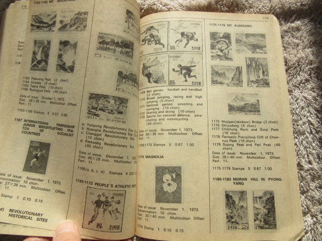 KOREAN STAMP CATALOGUE　1946-1989 韓国で発行・英語表記　304ページ_画像5