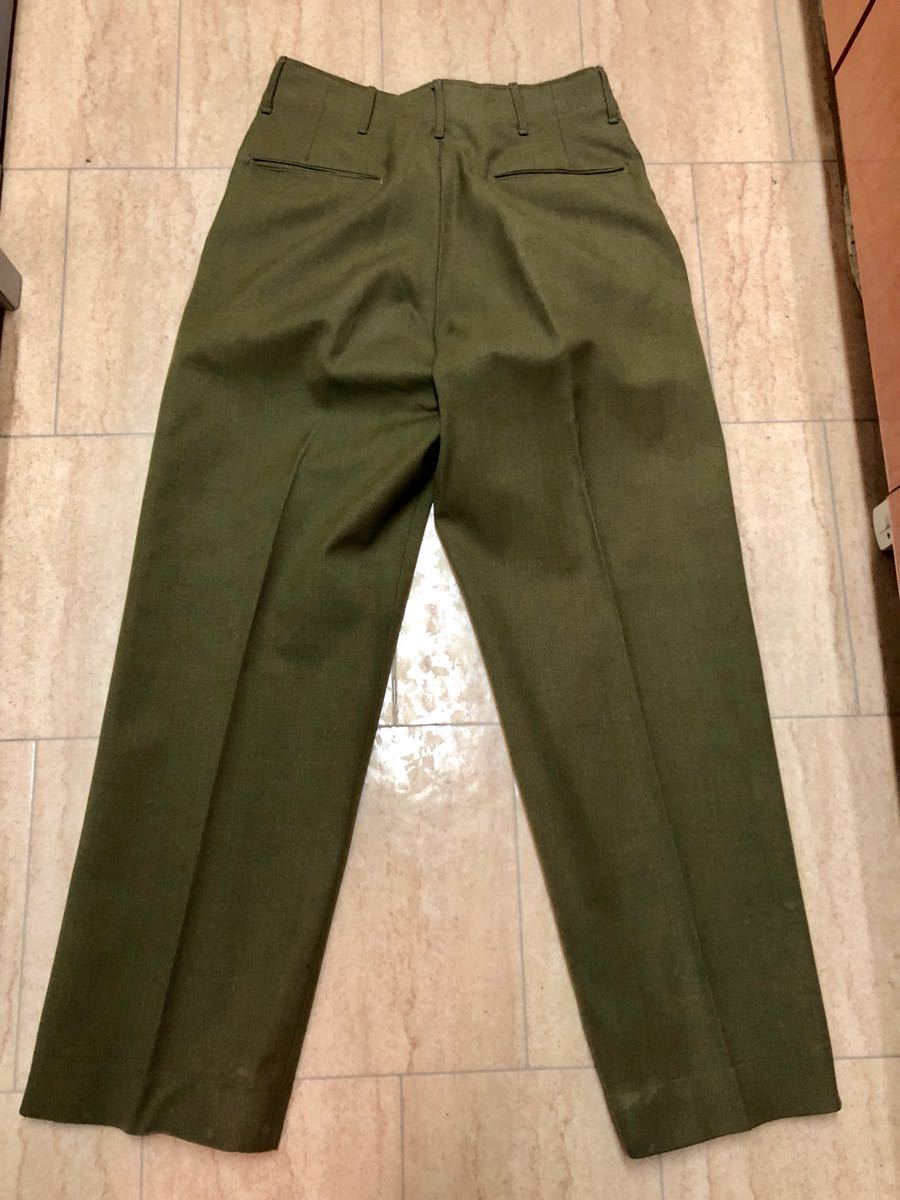 クーポン対象外】 40s〜50s USMC チノパンツ 米軍 ミリタリー