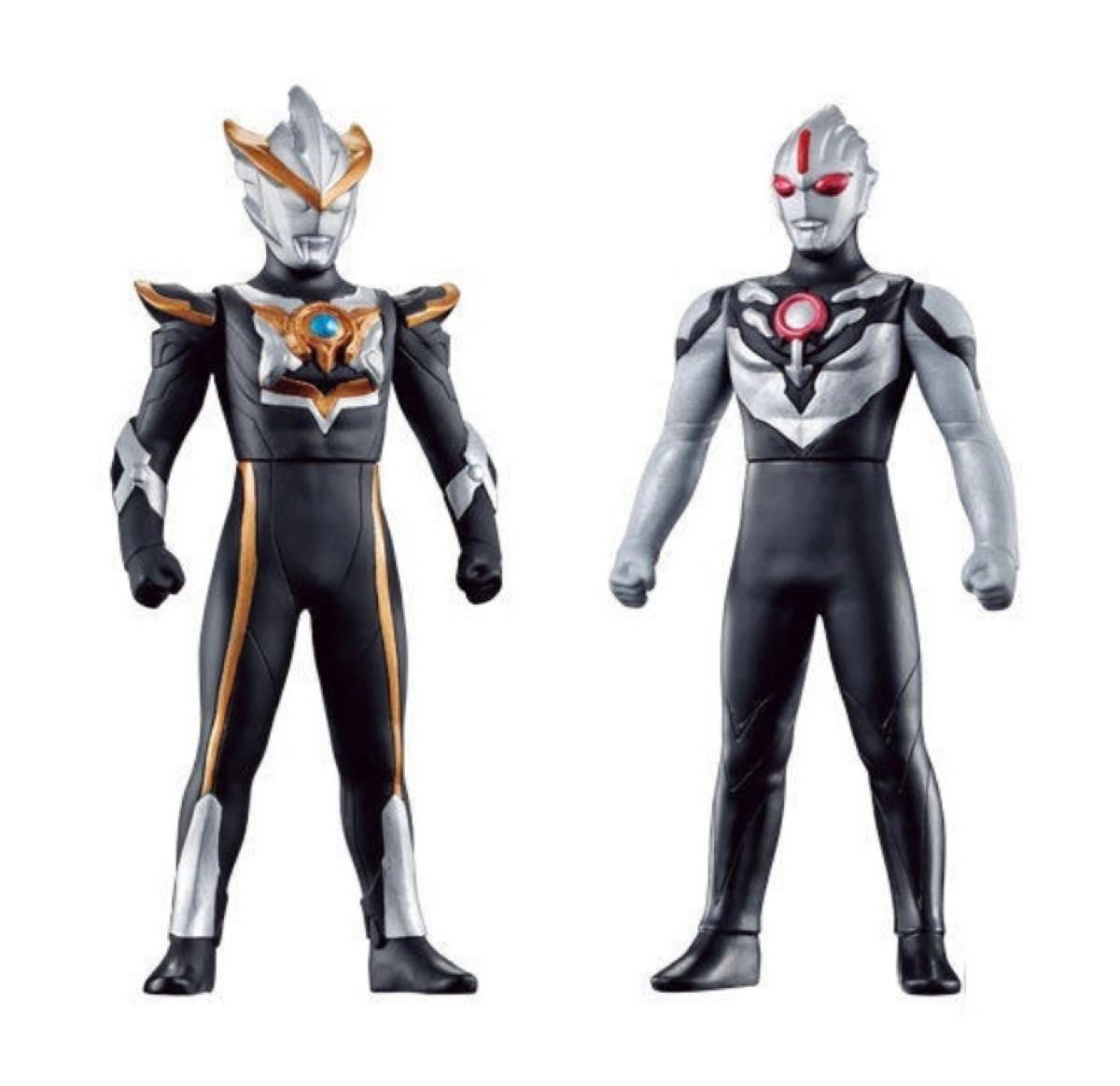 【新品未開封】　ソフビヒーローウルトラマン対決セット　ウルトラマンルーブ兄弟の絆編　ウルトラマンルーブVSウルトラマンオーブダーク