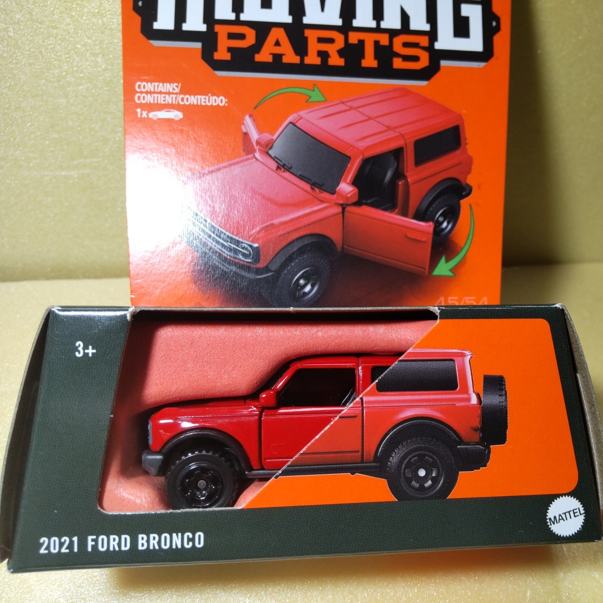 マッチボックス MATCHBOX MOVING PARTS 2021 FORD BRONCO_画像3