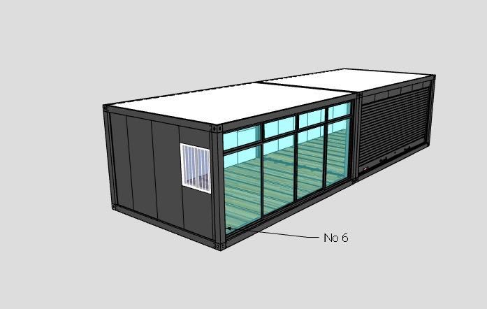  container store, warehouse 4x12(48 flat rice )