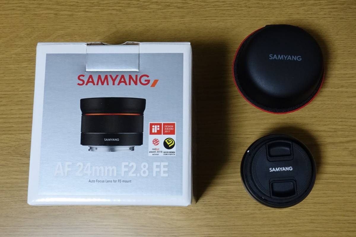 SAMYANG サムヤン 単焦点広角レンズ AF 24mm F2.8 FE ソニーαE用 フルサイズ対応