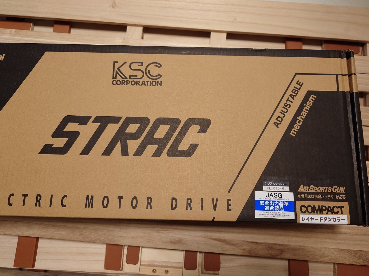 【特別送料無料！】 STRAC KSC 電動ガン　ストラック コンパクトレイヤードタンカラー　新品　未使用品 TEG 電動ガン
