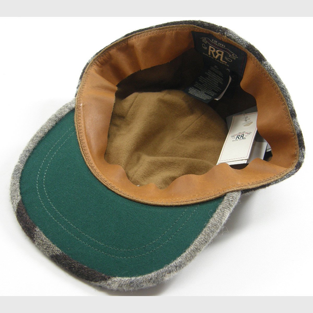 新品 Double RL 【RRL】 5パネル ジェット キャップ TRAPPER HAT 秋冬春 ★342727 帽子 ダブルアールエル ネイティブ ラルフローレン_画像7