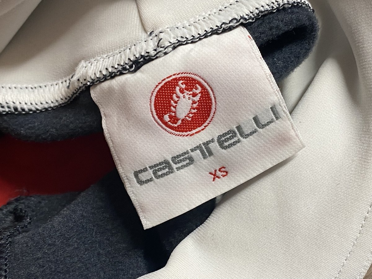 GA844 カステリ CASTELLI 裏起毛 レーサータイツ 黒 L_画像7