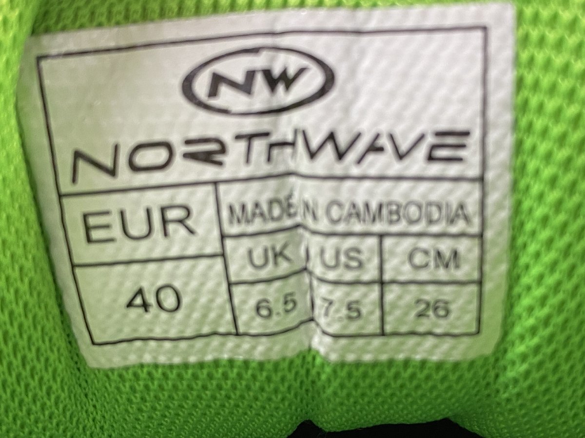 HI343 North wave NORTHWAVE SLW2 крепления обувь 40 размер 