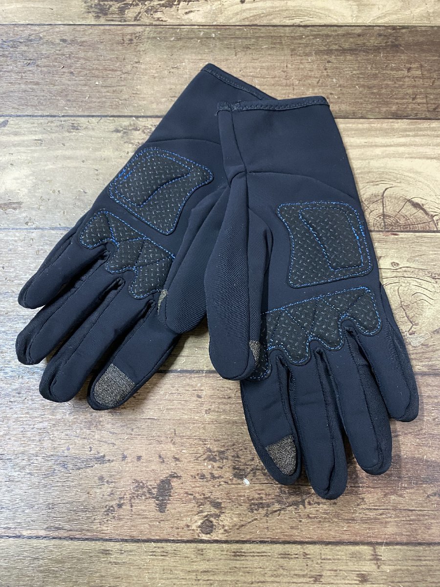 HJ375 アソス assos Winter Gloves EVO 長指 グローブ 黒 S CLIMA CODE 3/3 ※タグカット