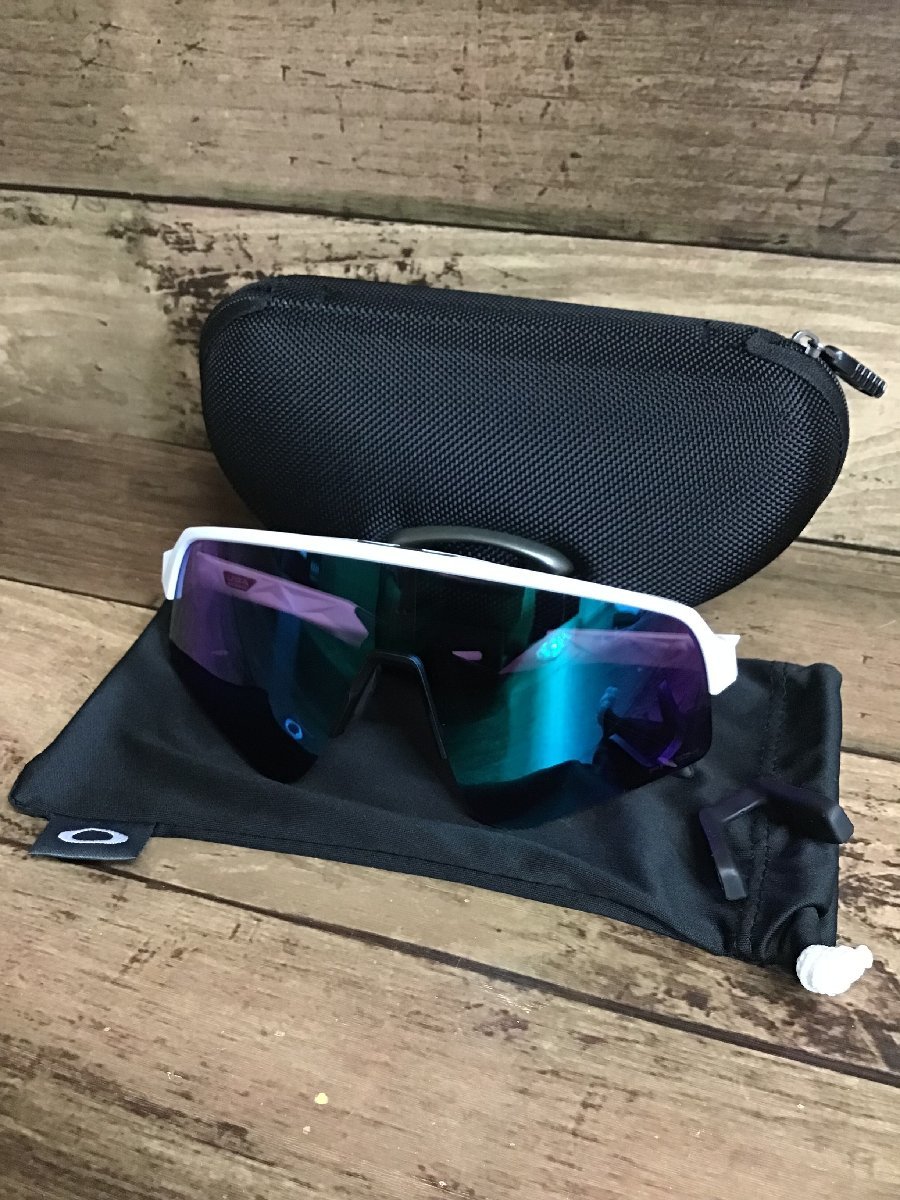 HK579 オークリー OAKLEY スートロ SUTRO サングラス アイウェア 白 PRIZM 箱付