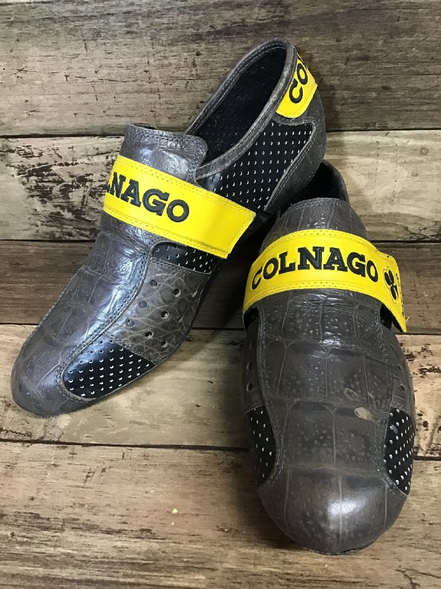 HH593 Colnago Master Shoes Leathing 80-х-90-х годов * частично разбитый пластик