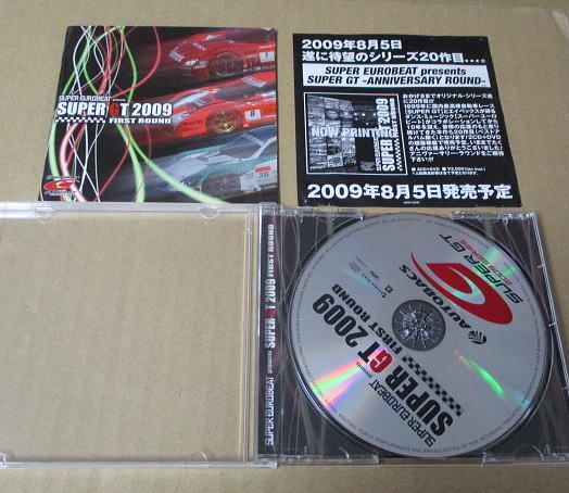 CD■スーパー・ユーロビート　 SUPER GT 2009 ファースト・ラウンド　/　ANGELIC_画像2