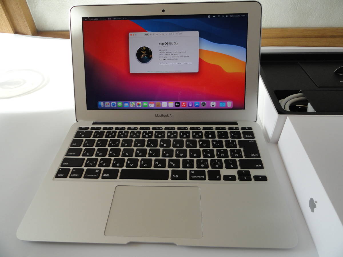 お奨め充電202回MacBook Air A1465 11.5型高性能Core i5 / 4GB / 高速
