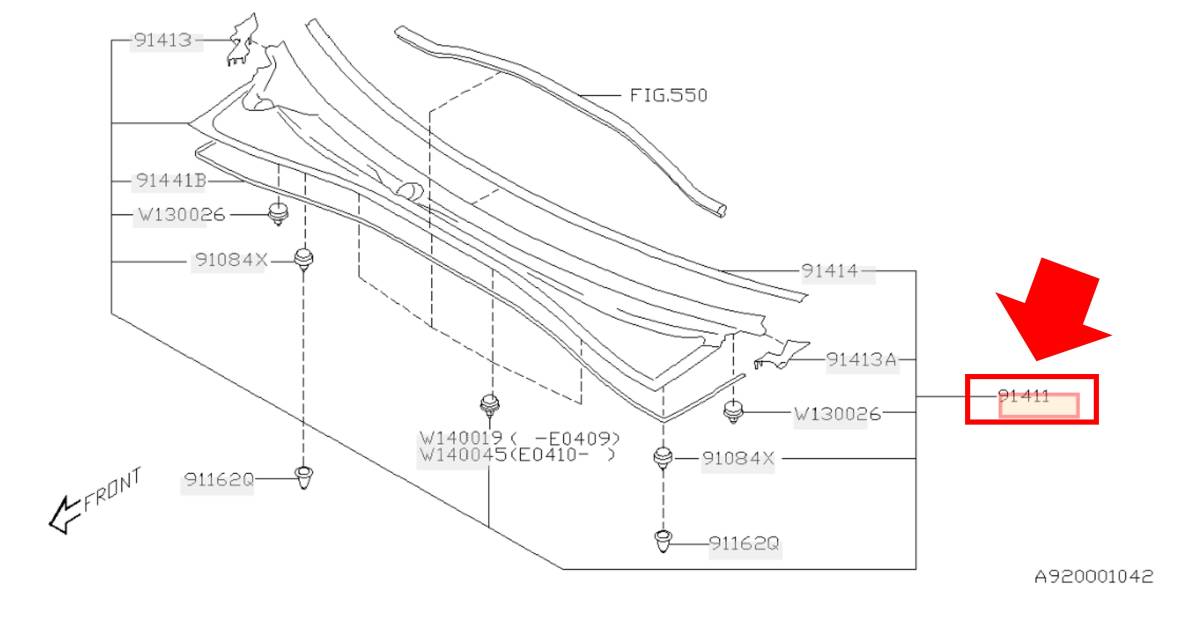 * new goods unused original part Subaru Impreza GDB GD series cowl panel ASSY ( cowl top ) refresh stock limit rare rare *