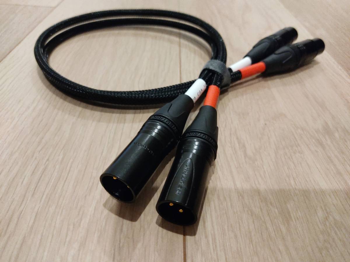 Rev.Ⅱ XLR кабель NEUTRIK оригинальный серебряный пальто 40μOVER 20GA одиночный линия &#34;6-nines&#34; высокая чистота 6N OFHC 60cm~