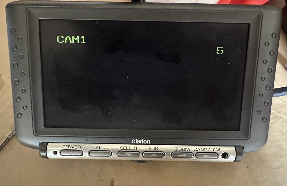 9 clarion クラリオン バックモニター モニター バックカメラ用 CJ-981 CJ-981I 動作確認済み_画像9