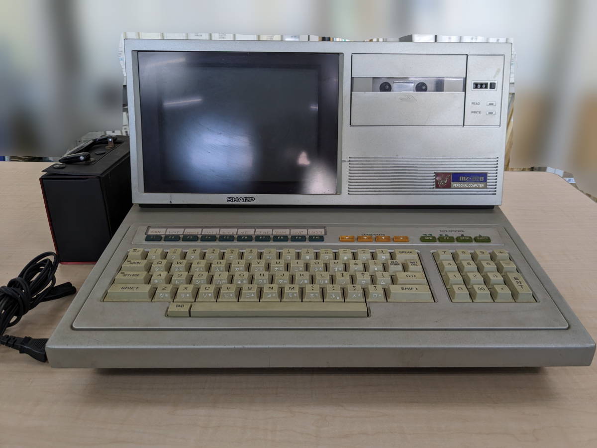 #65 SHARP MZ-80B SB-5520 BASIC付属 通電可_画像1