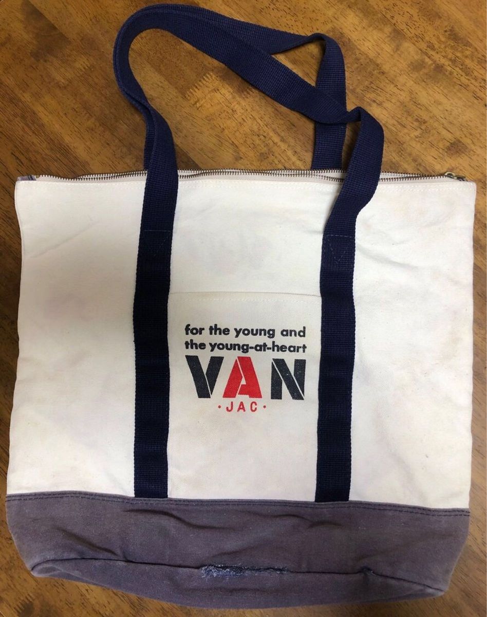 VAN トートバッグ 付録VAN JAC 大容量 A4サイズ収納可能