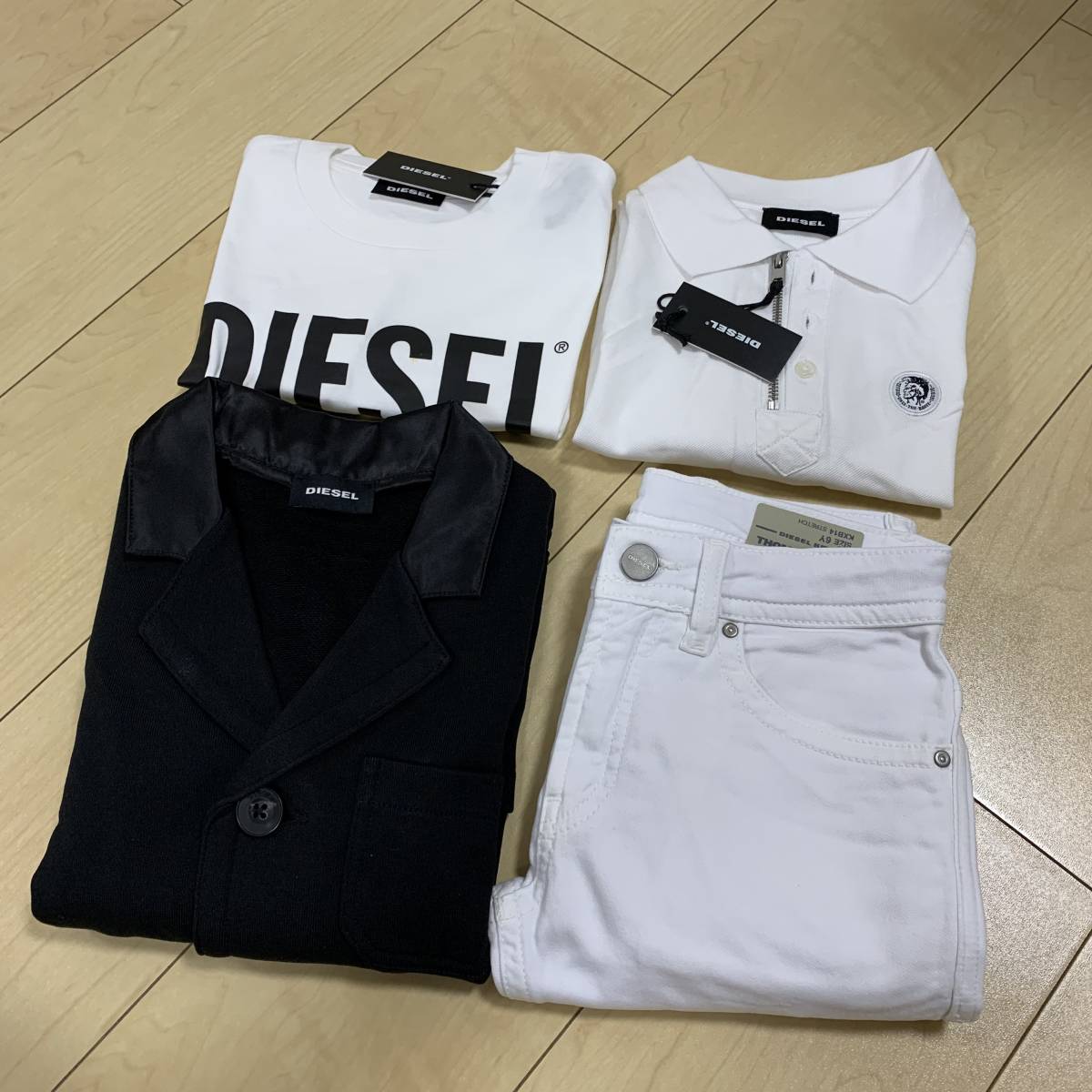 《新品/正規品》総額57,970円 DIESEL ディーゼル キッズ 6歳 4点セット トップス パンツ_画像1