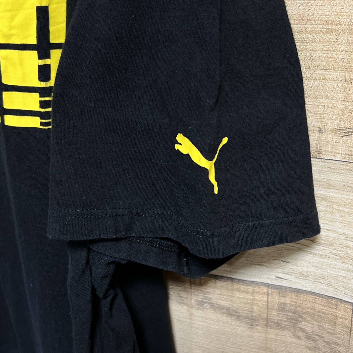 PUMA プーマ　半袖Tシャツ　ビッグ文字ロゴプリント　ブラック　ビッグサイズXXL オーバーサイズ_画像3