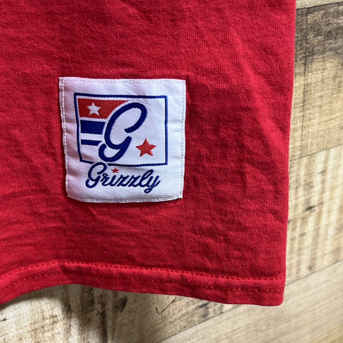 championチャンピオン　半袖Tシャツ　Grizzly ロゴ　バックプリント　サイズS_画像2