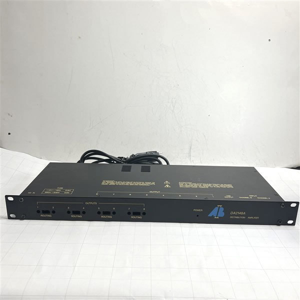 AB International Distribution Amplifier DA2148A 動作品 音質重視設計 2入力8出力