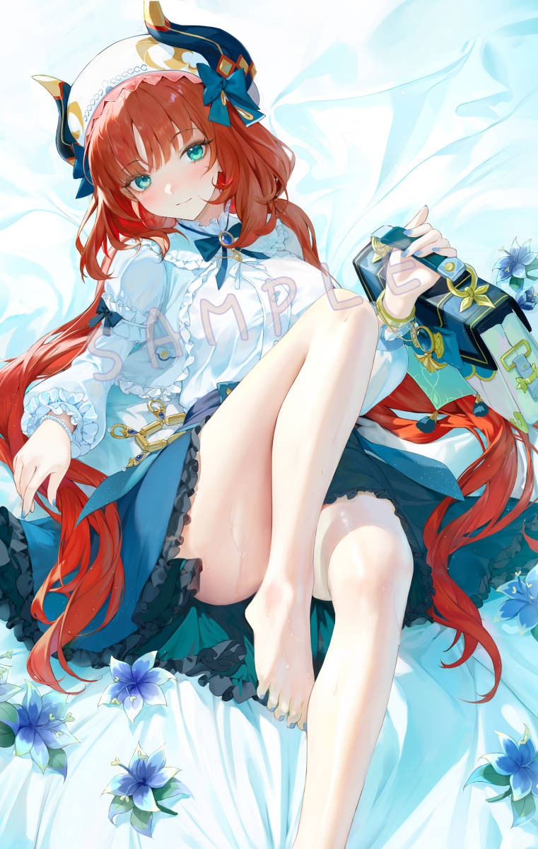 haku89 hakuworks 私服ニィロウ　B2タペストリー【正規品未開封】原神 Genshin Impact コミケ C102 Nilou