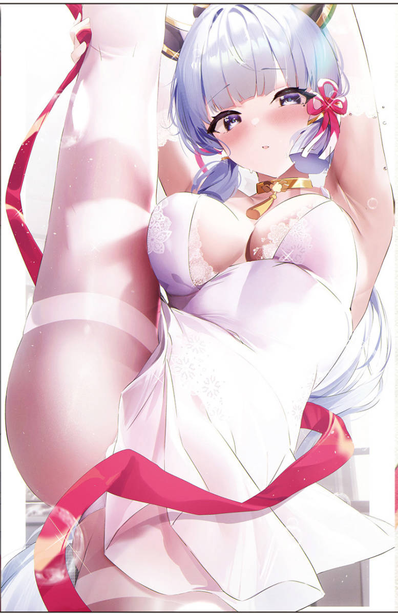 飯桶君 016神里綾華-ダブルスエード 50X80cm B2タペストリー【正規品未開封】原神 Limpid キンギョのアトリエ コミケC102 Ricerice