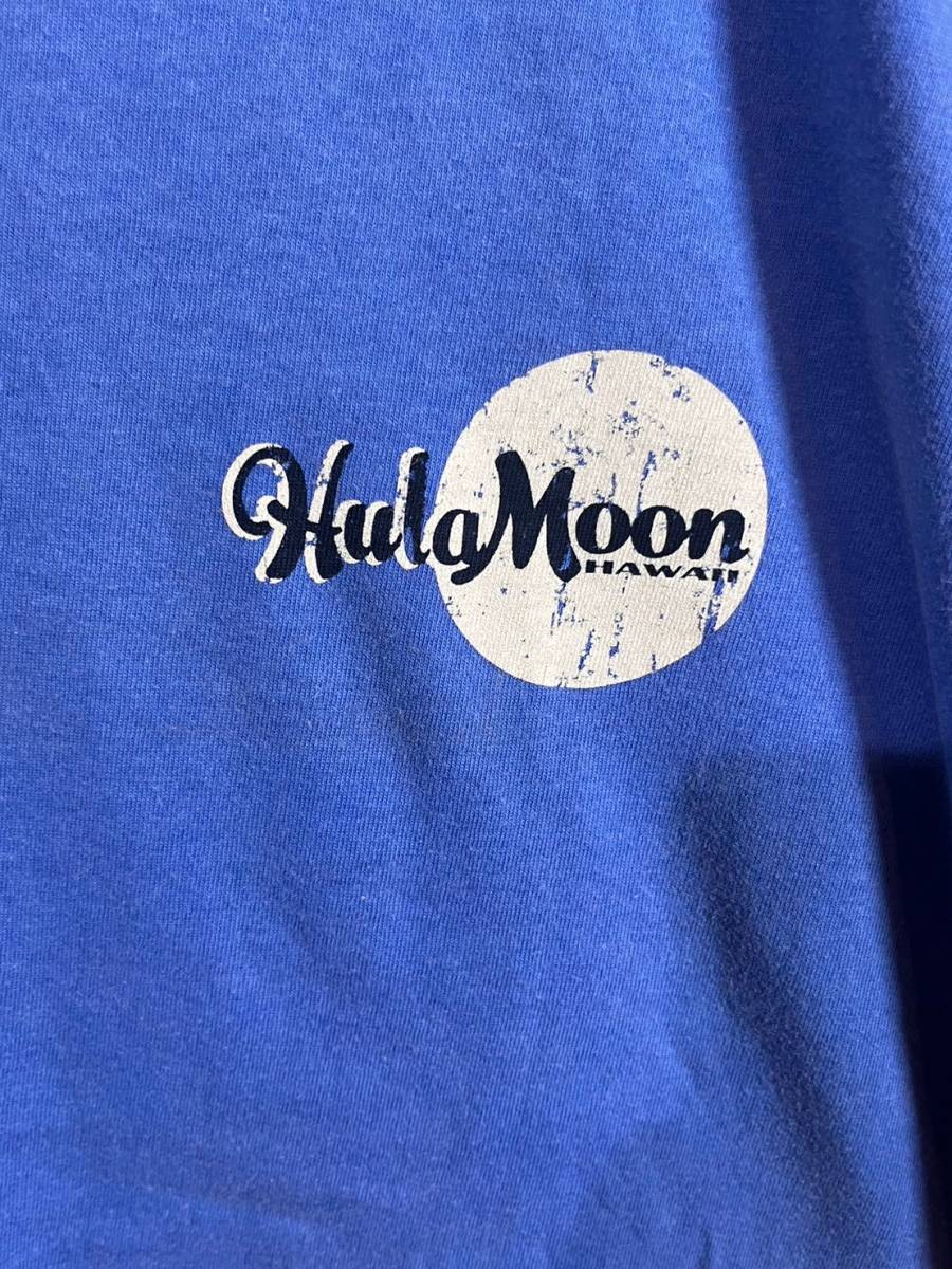 crazy shirts　クレイジーシャツ Hula MOON フラムーン　Tシャツ ハワイ　HAWAII　ブルー系　Lサイズ_画像7