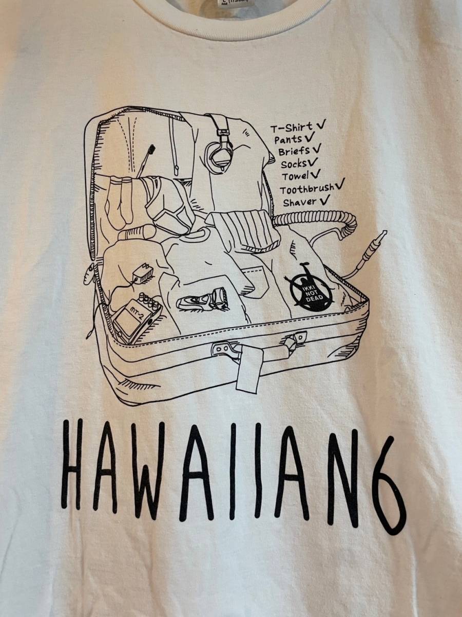 HAWAIIAN6（ハワイアンシックス） 半袖 Tシャツ IKKI NOT DEAD ロック 