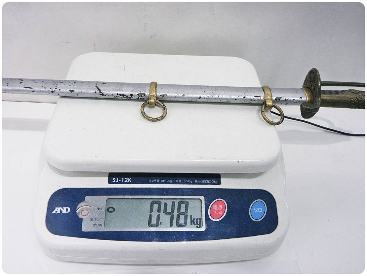 模造刀 指揮刀 軍刀 旧日本軍 大日本帝国 サーベル 刀剣 武具 陸軍 日本刀 儀礼刀 模造刀身_画像10