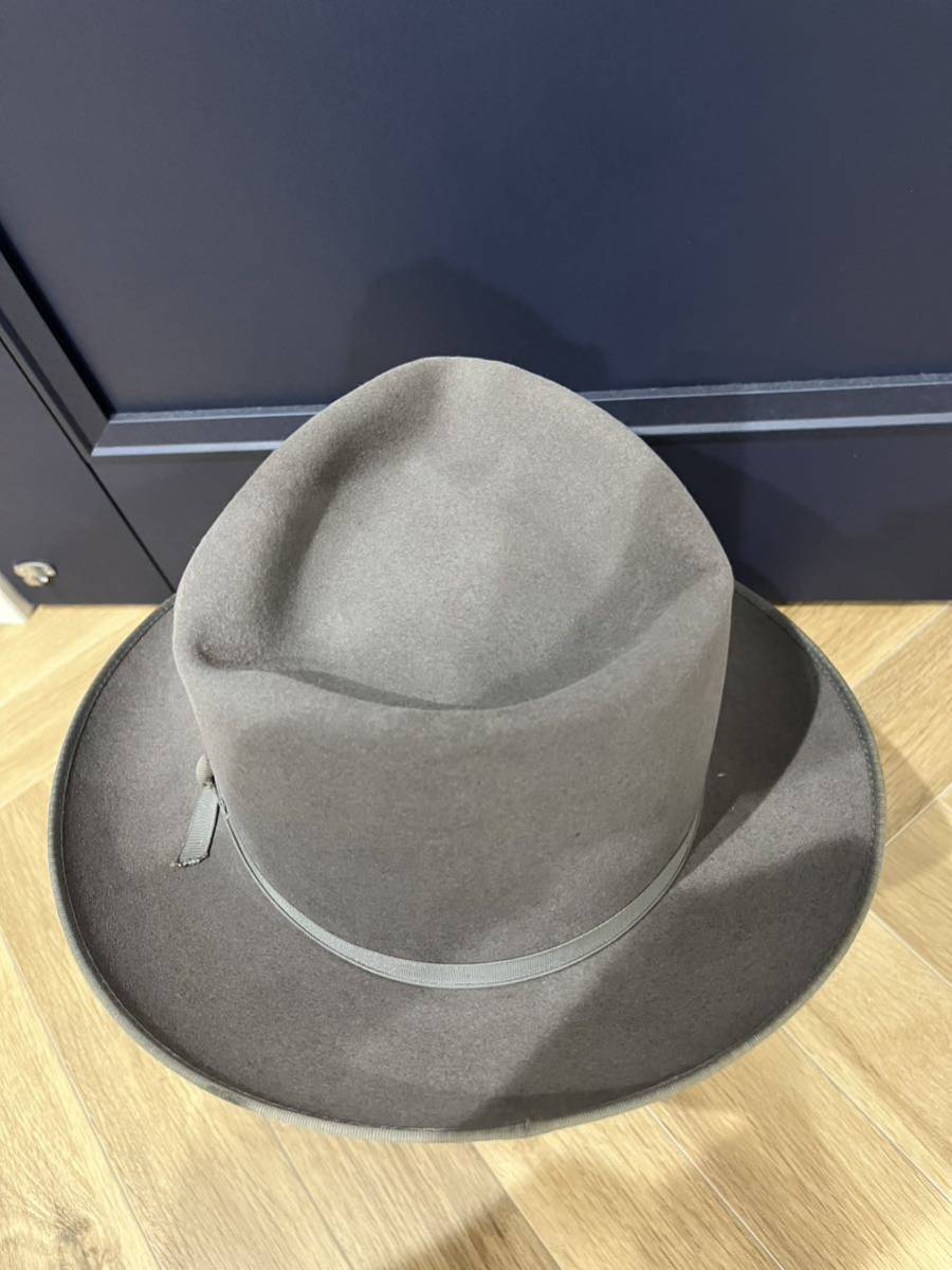 当時物 50s 60s CASLE HAT ハット ビンテージ ビーバー ヴィンテージ 7 1/8サイズ カウボーイ ステットソン　ジョニーデップ_画像5