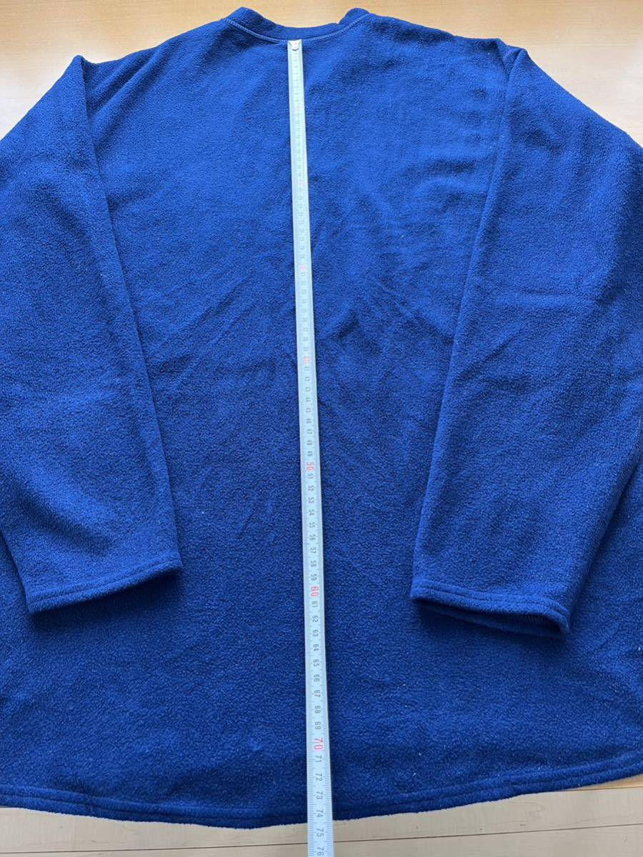 90's vintage USA製 patagonia capilene expedition weight fleece classic navy XL パタゴニア_画像5