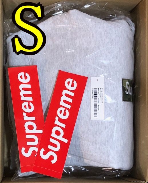 S 新品 国内正規 Supreme Box Logo Hooded Sweatshirt Ash Grey Small / 2023 fall winter シュプリーム ボックスロゴ スウェットシャツ _画像1