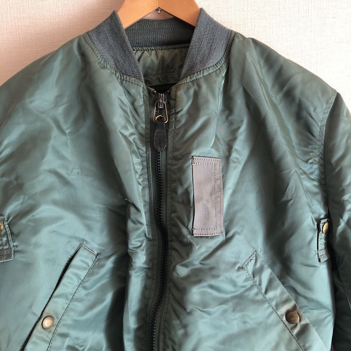 【即決】MA-1VINTAGEALPHAINDUSTRIES ALPHAフライトジャケット U.S. AIR FORCE ミリタリーアメカジ ビンテージ_画像3