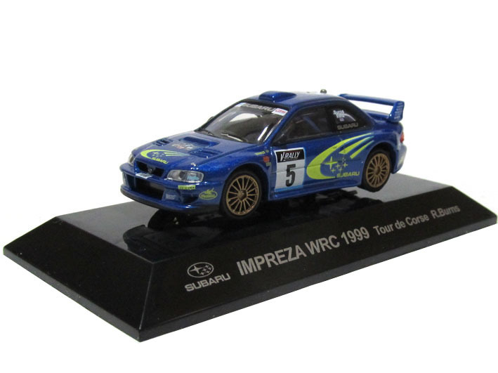 A★CM’s 1/64★ スバル インプレッサ(GC/WRカー) WRC リチャード・バーンズ 1999 ツール・ド・コルス★Subaru Impreza WRC_画像2