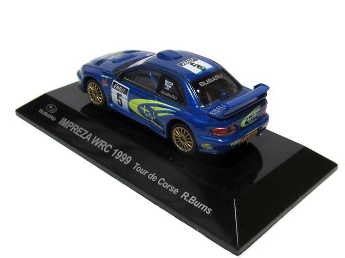A★CM’s 1/64★ スバル インプレッサ(GC/WRカー) WRC リチャード・バーンズ 1999 ツール・ド・コルス★Subaru Impreza WRC_画像6