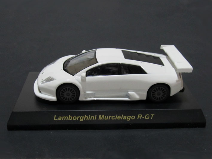 A★ 京商 1/64 ★ ランボルギーニ ムルシエラゴ R-GT ホワイト ★ Lamborghini Murcielago ★ ランボルギーニ ミニカーコレクション2_画像2