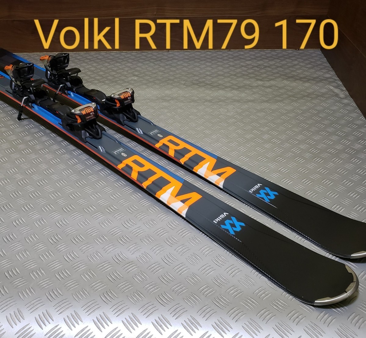 送料無料！VOLKL RTM79 170CM 現行DEACON79同等　オールラウンド、オールマウンテン _画像1