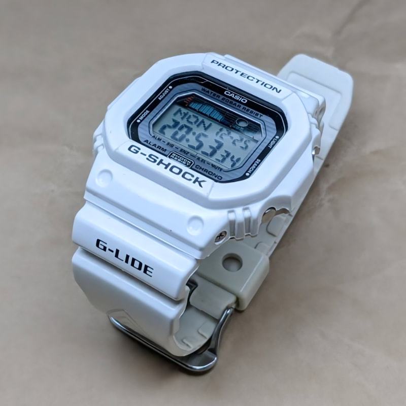 G-SHOCK 5610系 GLX-5600 ホワイト ベゼル・ベルト セット(ツヤ G-SHOCK 5610系 GLX-5600 ホワイト ベゼル・ベルト セット(ツヤ