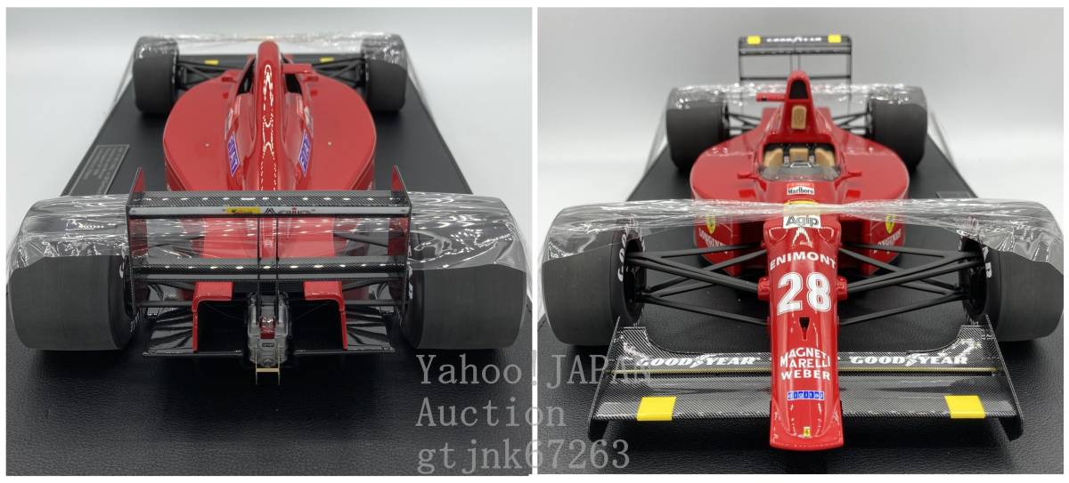 【5月末まで】 GP Replicas 1/12 フェラーリ 640 #28 G.ベルガー Marlboro加工 TOPMARQUES トップマルケス GP12-19B 限定250台の画像5