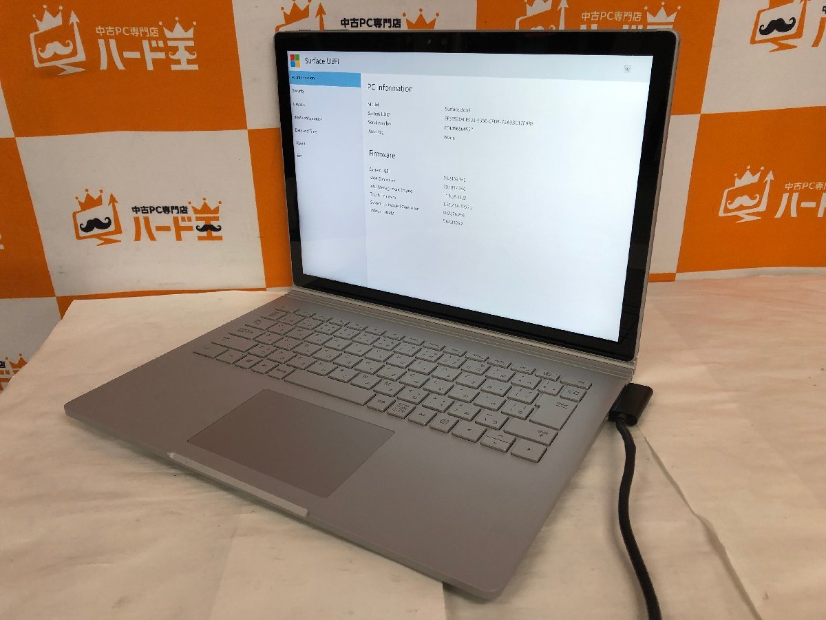 【ハード王】1円～/マイクロソフト Surfacebook /Corei5-6300U/8GB/SSD128GB/5862-G32_画像1