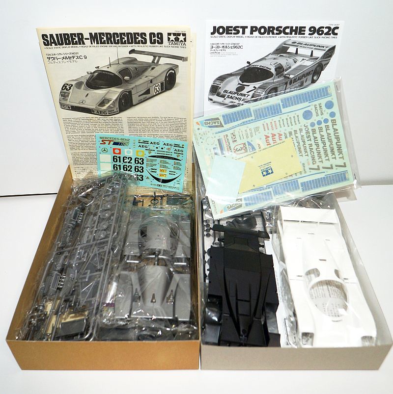  Tamiya 1/24 Minolta Toyota 88C-Vf rom *e-/yo- -stroke Porsche 962C Zauber Mercedes C9 C car endurance plastic model display 