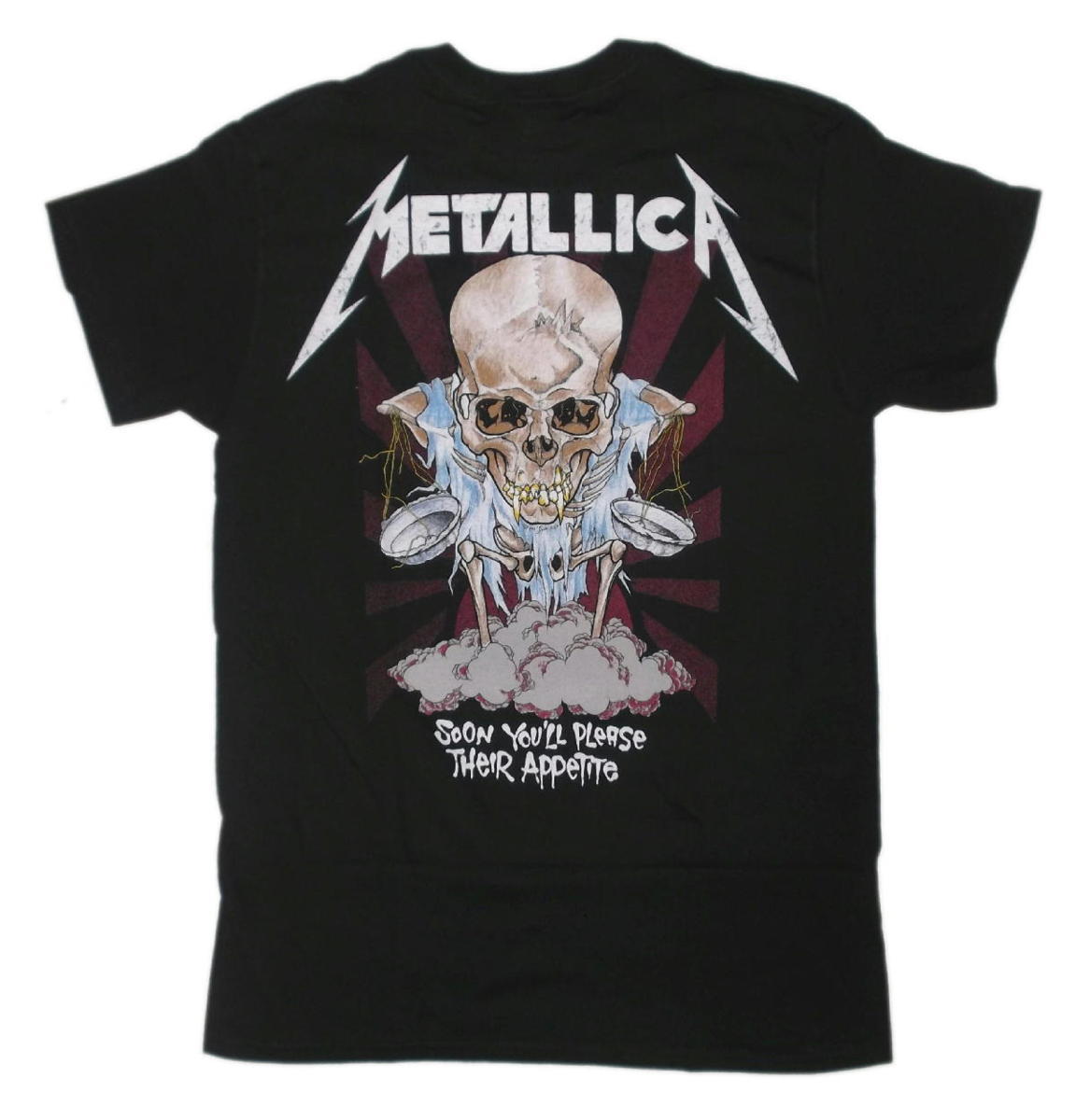 ★メタリカ Tシャツ METALLICA DORIS (UK) - L 正規品 ロックTシャツ pushead スラッシュ メタル_画像6