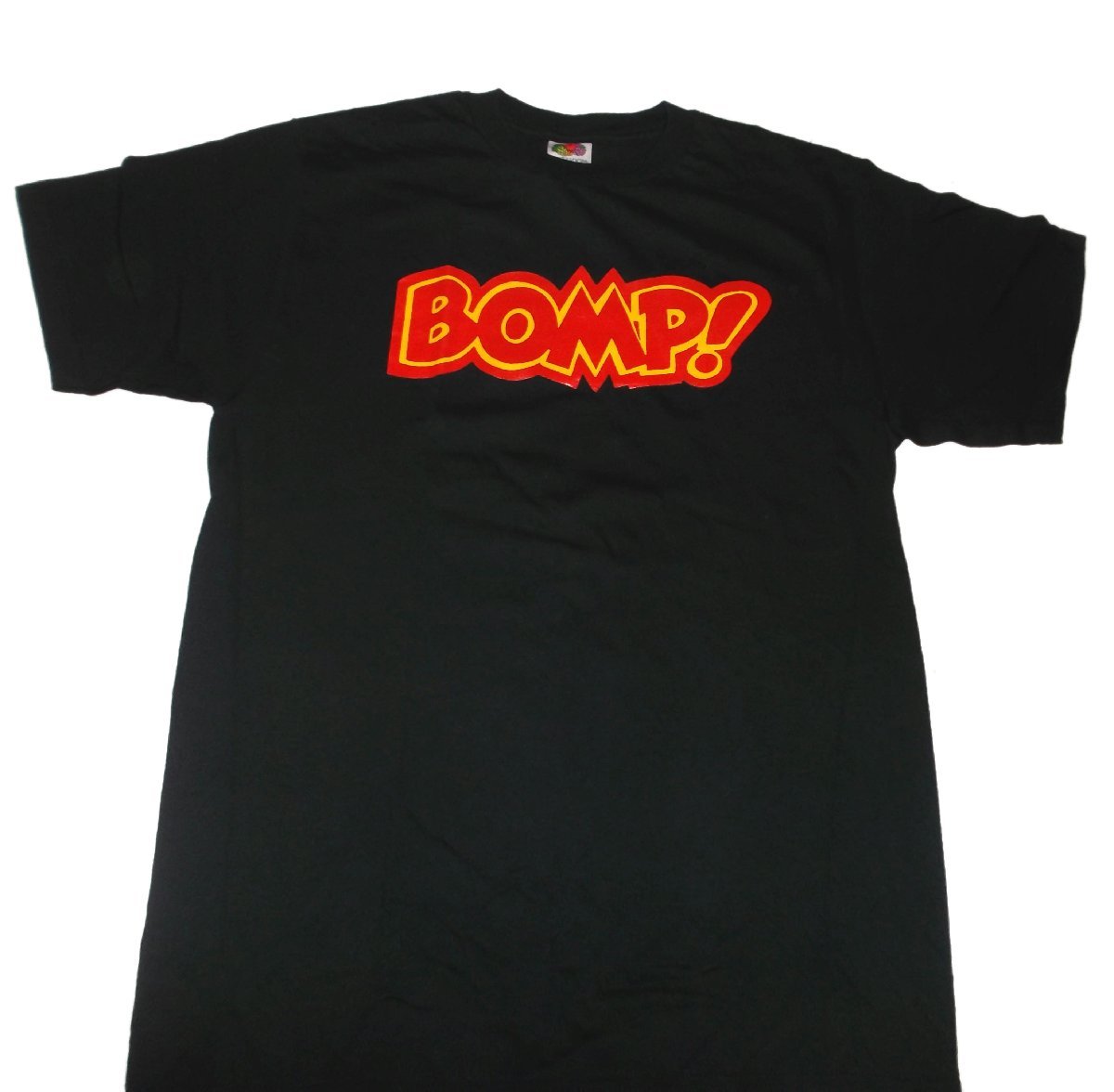 ★BOMP! ボンプ レコード Tシャツ 黒 M 正規品! garage power pop records ガレージ パンク_画像3